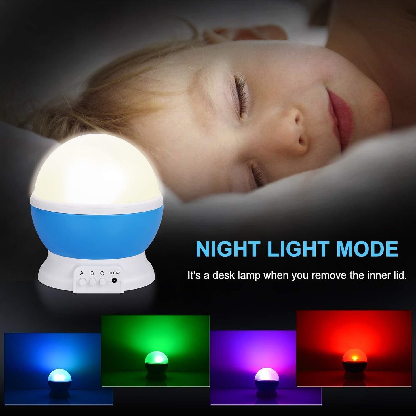 Star moon night light
