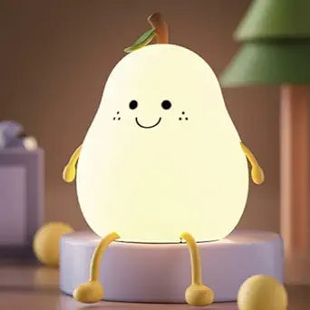 Pear silicon touch lamp